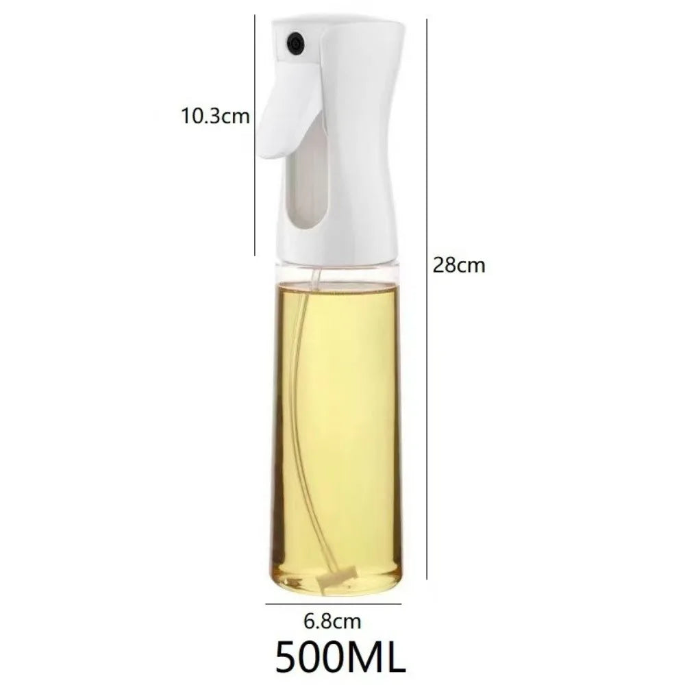 Spray bottle with measurement details on a white background