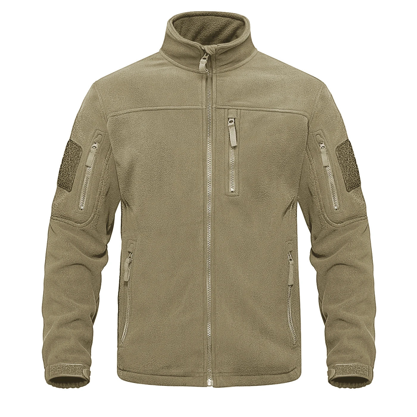 Fleece Jacket: Warm Thermal Work Coat with Utility Pockets