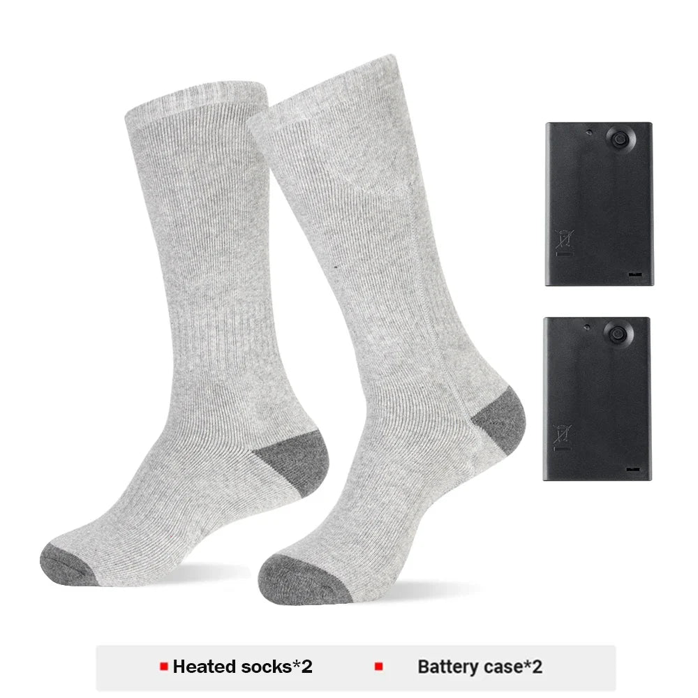 Heated Socks: Thermal Carbon Fiber Tech for Winter Sports