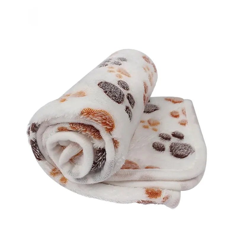 Fluffy Pet Blanket: Warm Thermal Fleece Mat & Cover