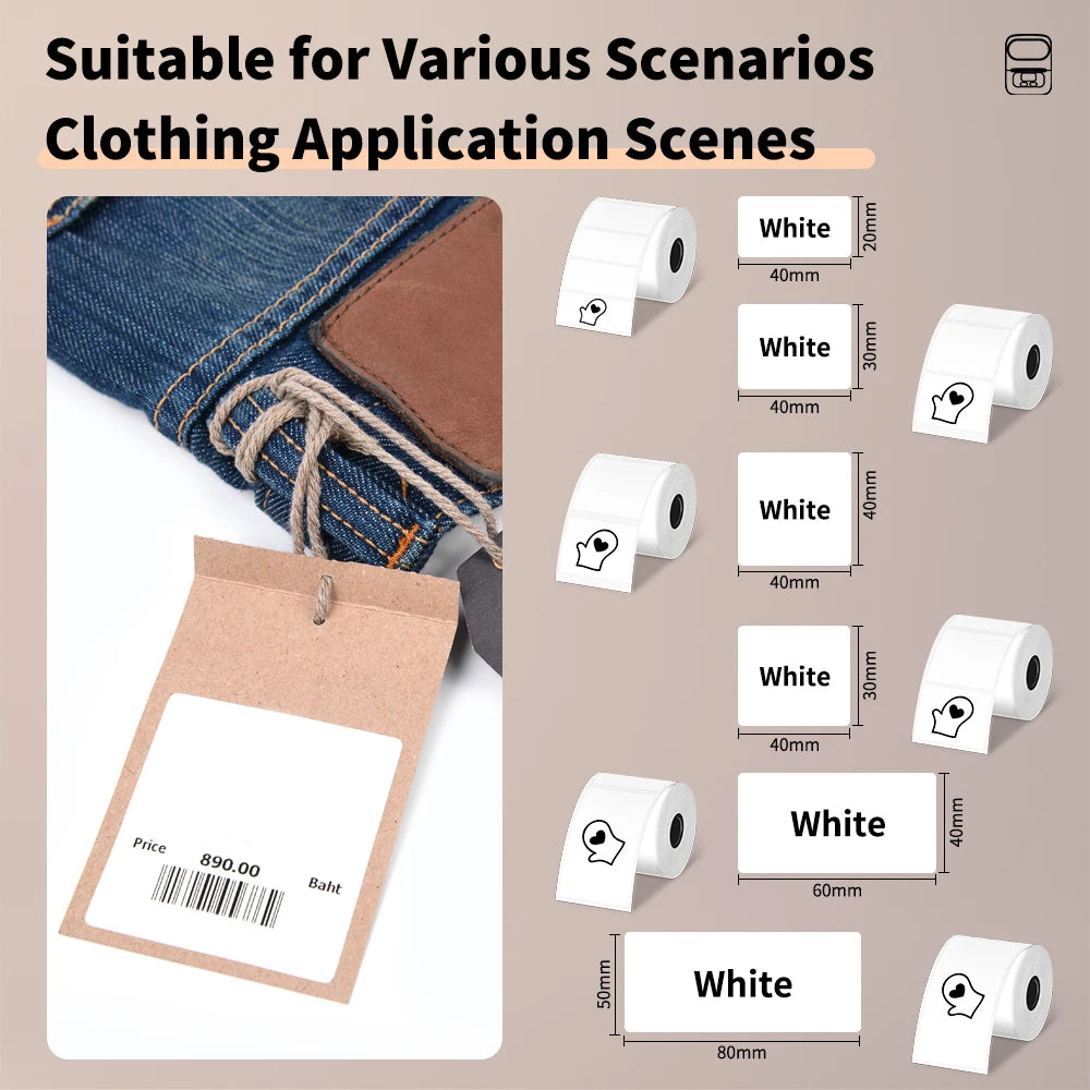 Phomemo M110 Thermal Printer: Portable Inkless Label Maker