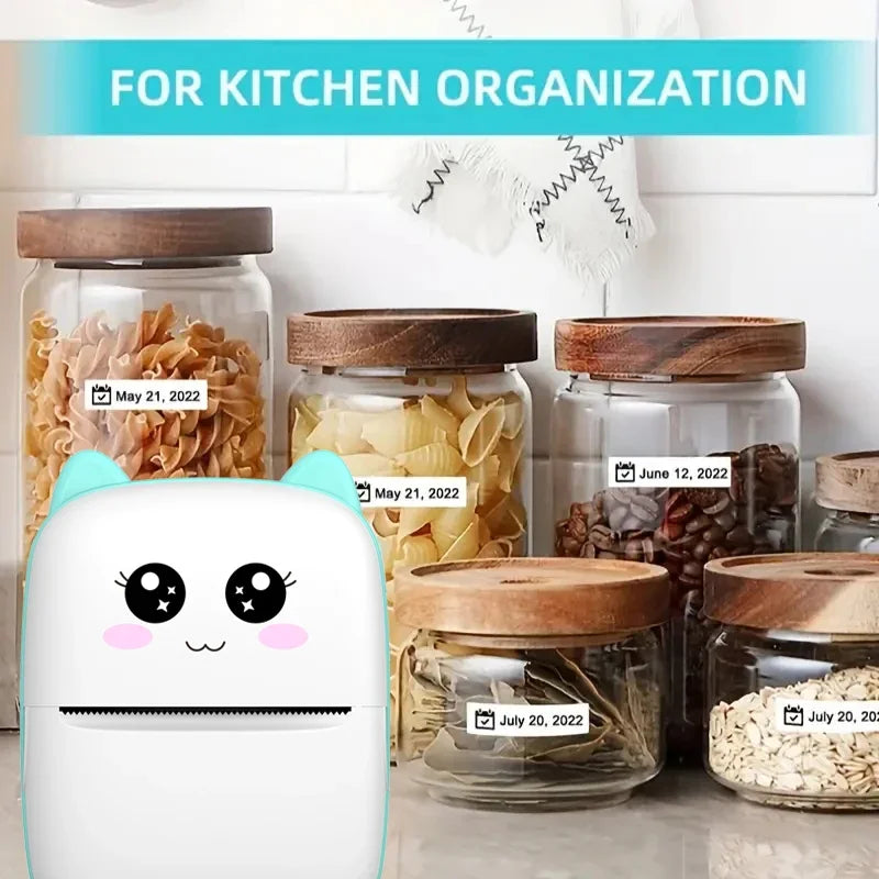 Mini Thermal Printer: Bluetooth Inkless Pocket 203dpi