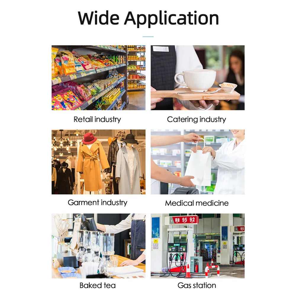 58mm Bluetooth Receipt Printer: Portable POS Android iOS