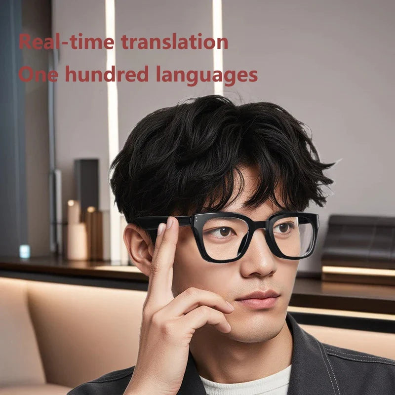Smart Glasses: AI Translation & Bluetooth 5.4 Audio Tech