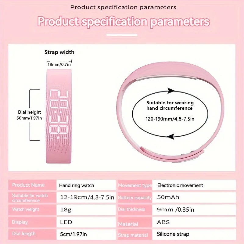 Smart Band Fitness Tracker: Pedometer with Lithium Battery