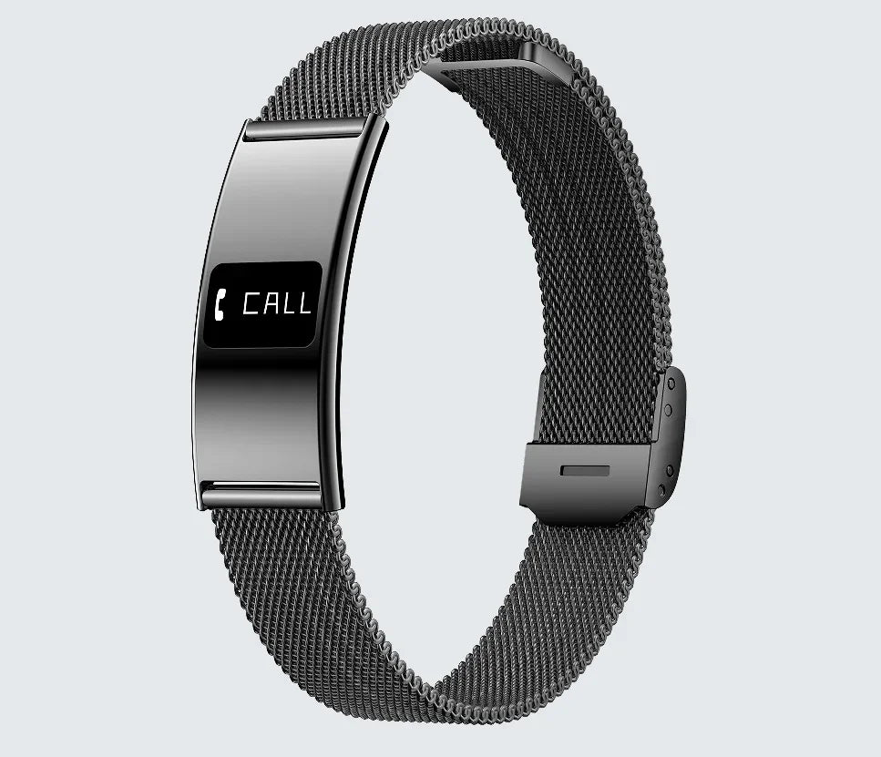Smart Bracelet: IPX8 Waterproof Tracker with Zinc Alloy Body