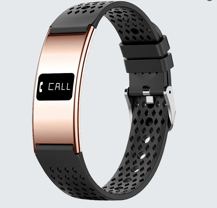 Smart Bracelet: IPX8 Waterproof Tracker with Zinc Alloy Body