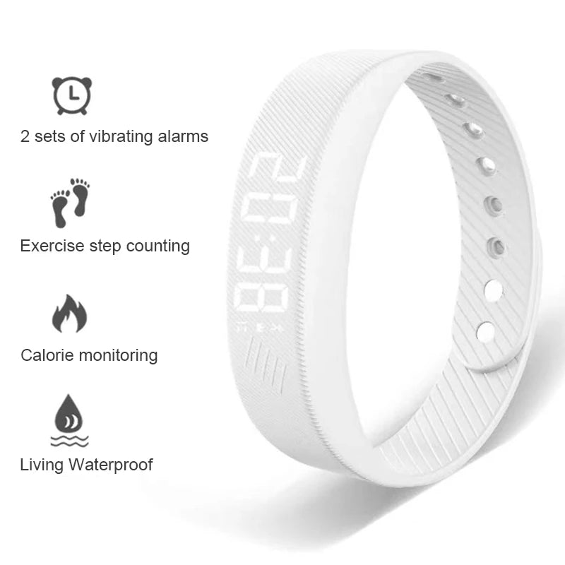 Smart Pedometer: 3D Accelerometer with 14-Day Silent Alarm