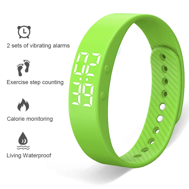 Smart Pedometer: 3D Accelerometer with 14-Day Silent Alarm