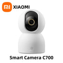 Xiaomi Smart Camera C700 on a white background with Xiaomi logo.
