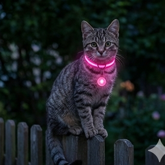Glowing Dog Collar: USB Luxury Pendant for Pet Safety