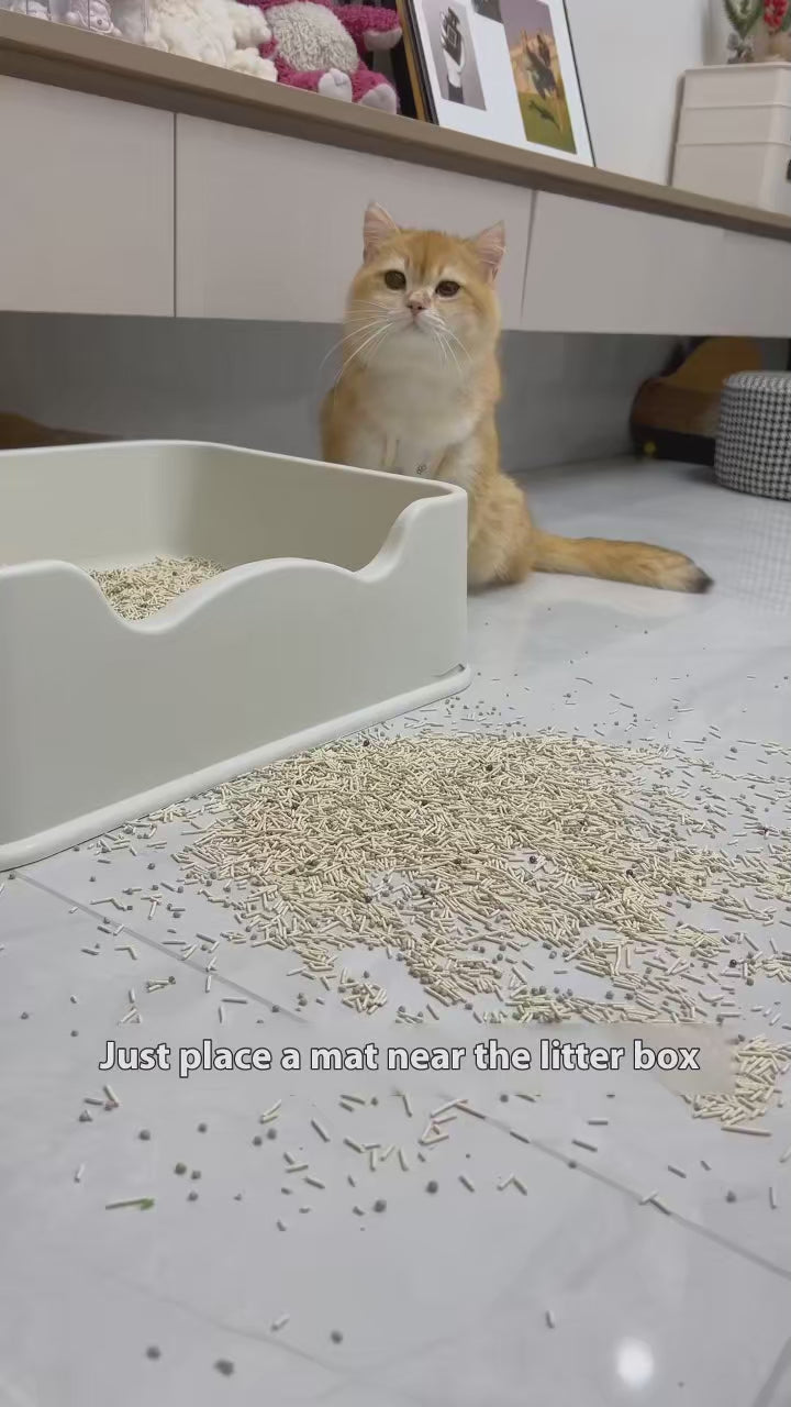 Extra Large Cat Litter Mat video